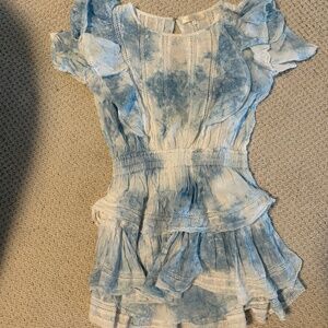 Love Shack Fancy Tie dye mini dress - Size P
